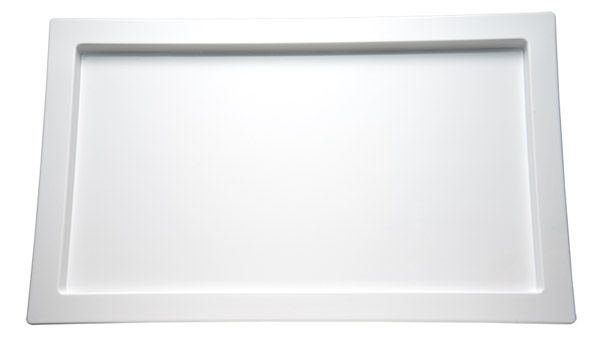 APS GN 1/1 Tablett -FRAMES- 53 x 32,5 cm, H: 2 cm , Melamin, weiß