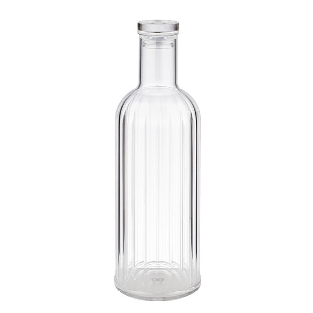 APS Flasche -STRIPES- Ø 9 cm, H: 28,5 cm, 1 Liter