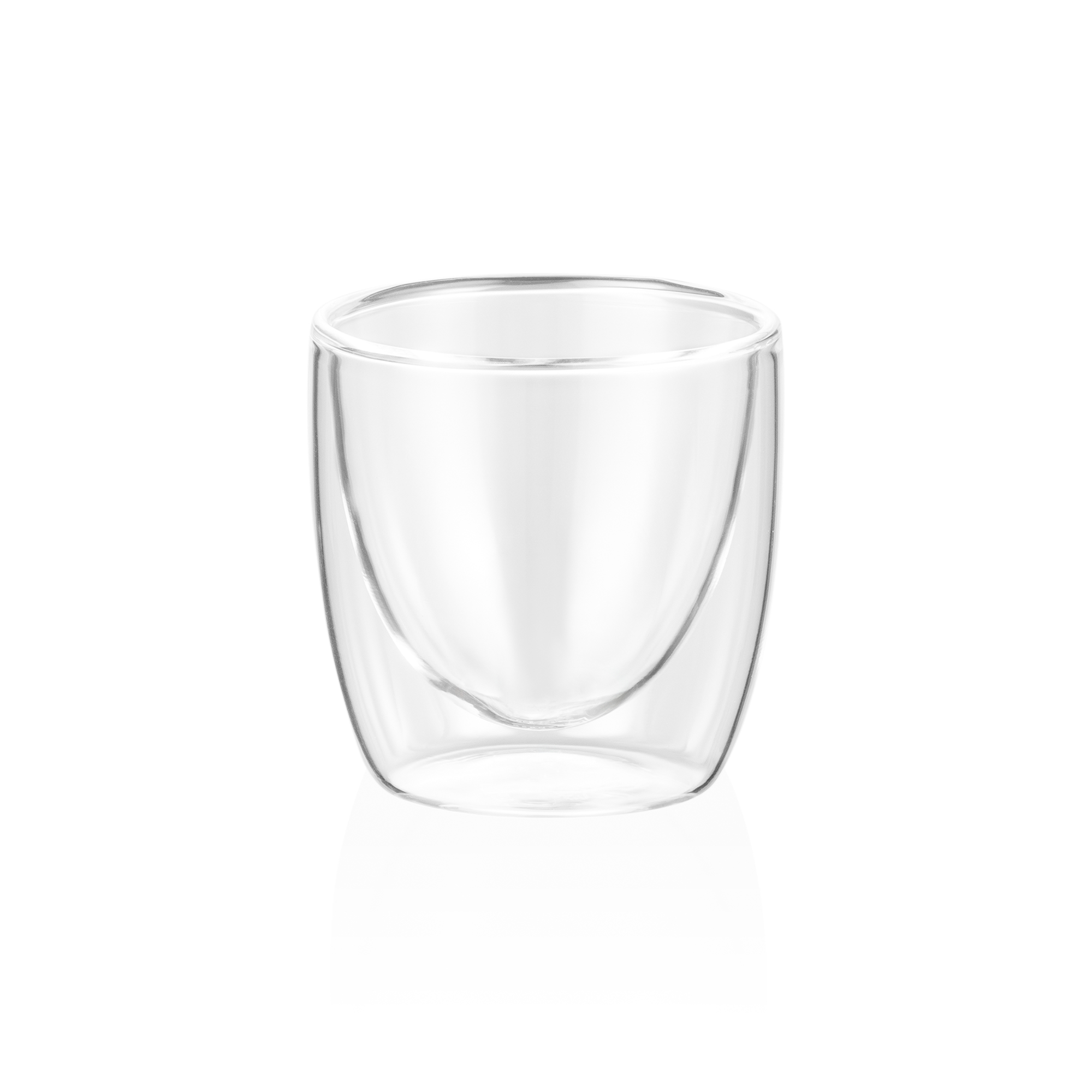 WAS Espresso Set LOUNGE, 70ml Ø 6,5 cm, Set á 2 Stück, Borosilikatglas