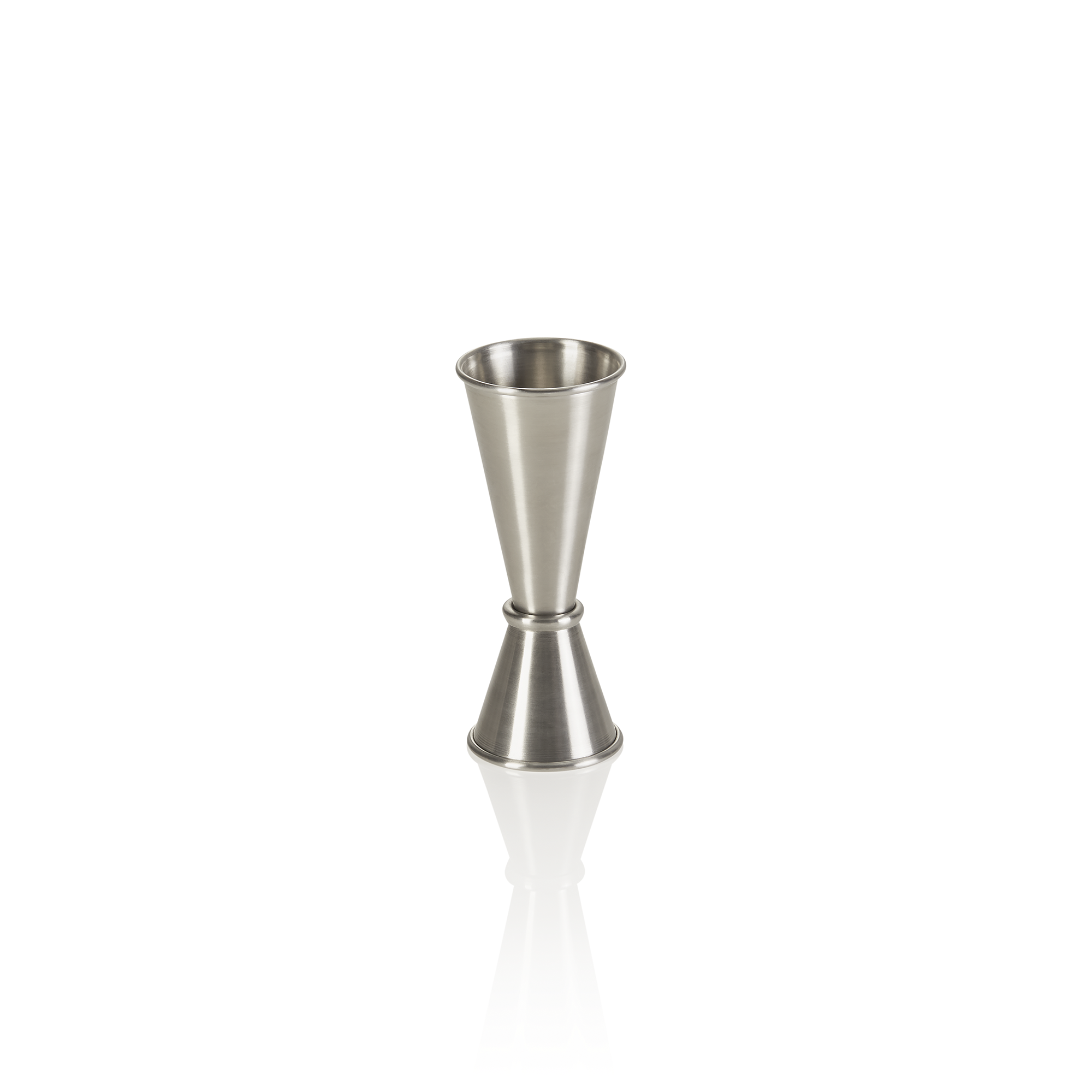 WAS Jigger, Ø 4,5 cm, Höhe 11,5 cm, 2,5/5 cl, Chromnickelstahl