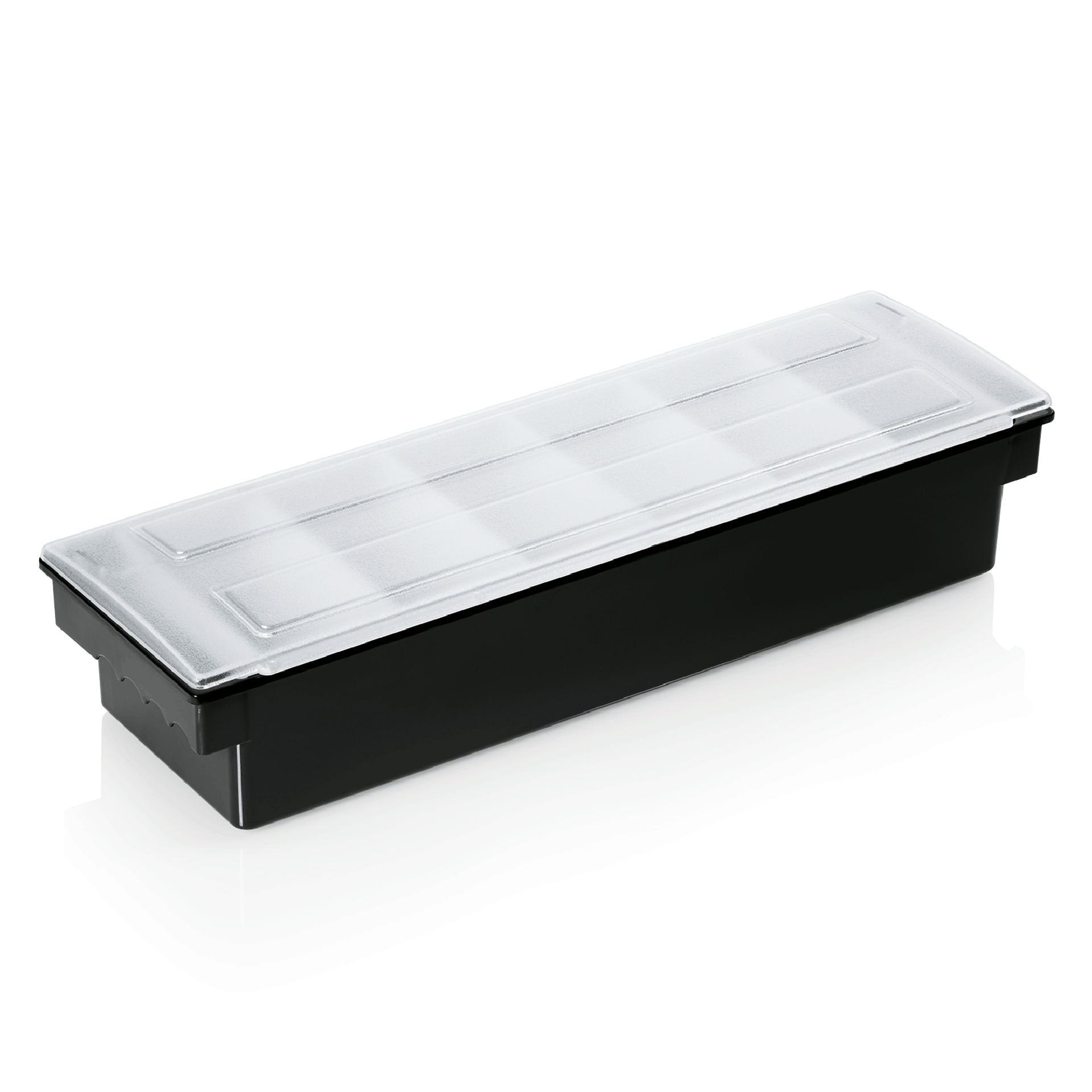 WAS Zutatenbehälter mit 6 Einsätzen à 0,45 ltr., 50 x 16 x 9 cm, ABS Kunststoff 