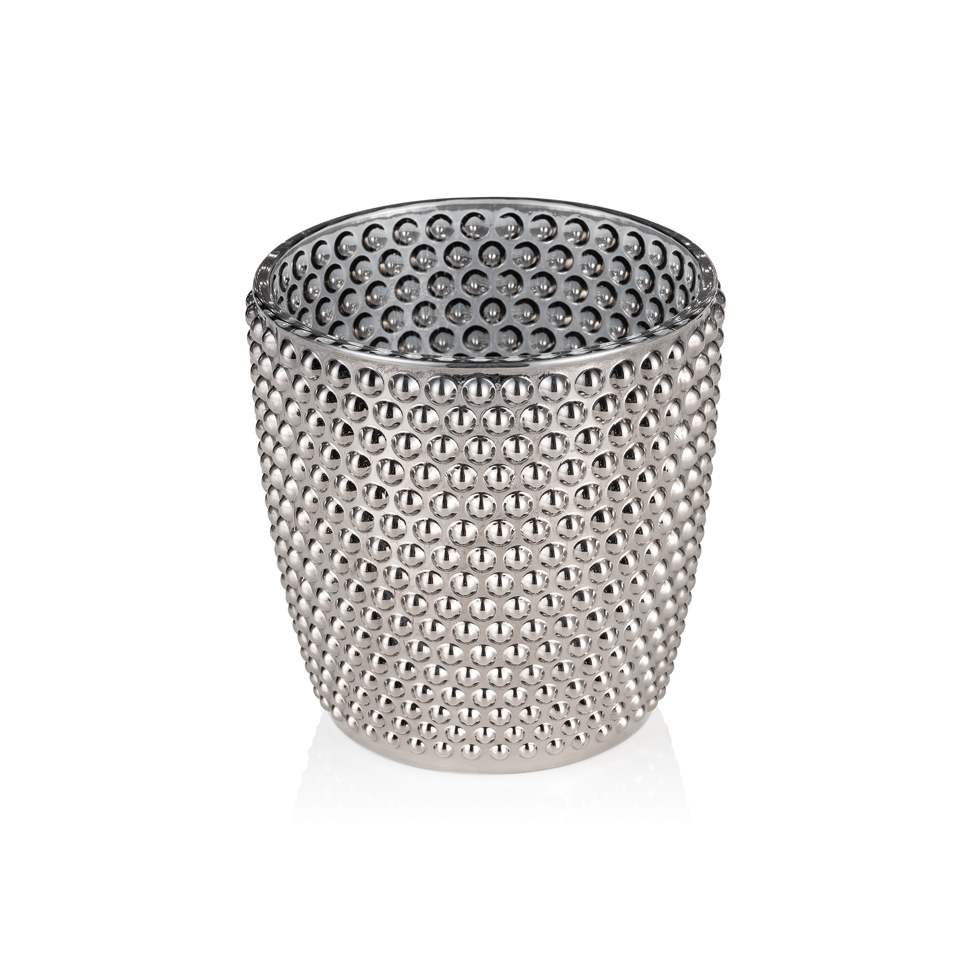 WAS Nubs Metallic Cone YUYU, Ø 9 cm, Höhe 9 cm, Glas