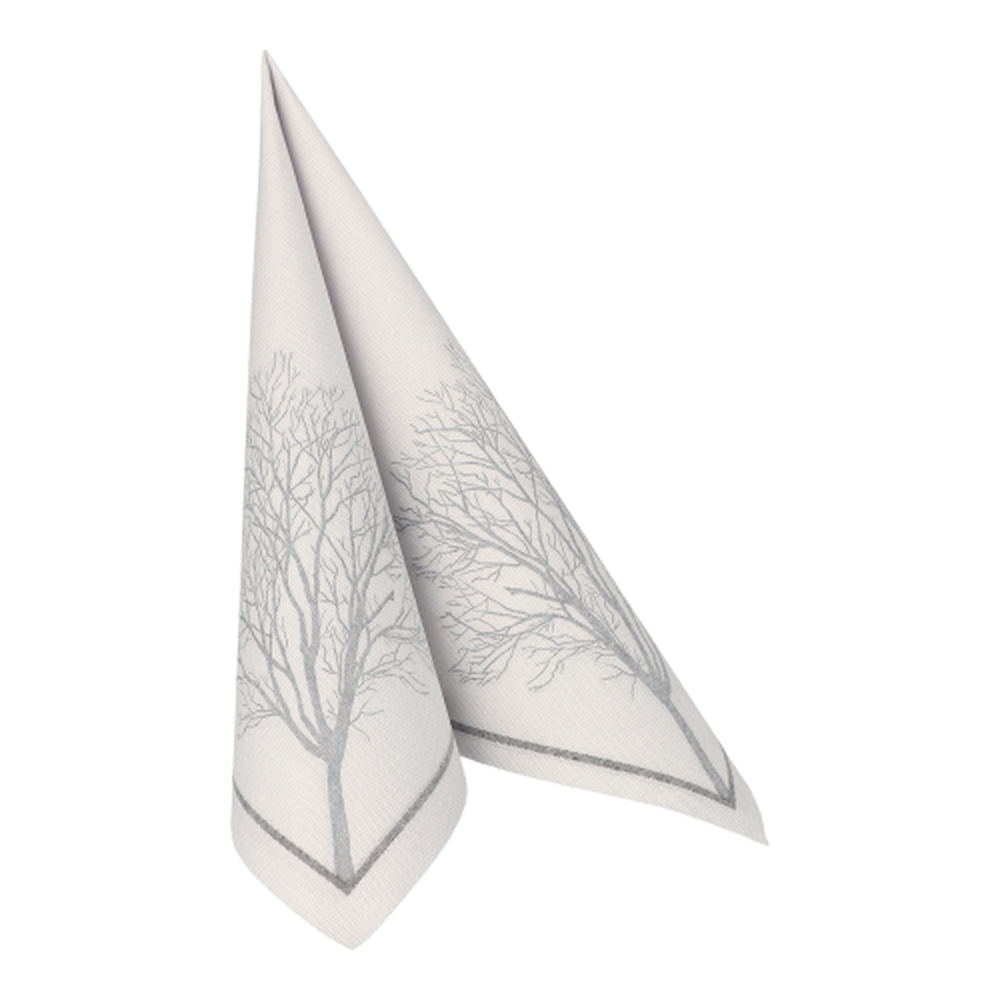 Papstar Servietten "ROYAL Collection" 1/4-Falz 40 cm x 40 cm "Grief"