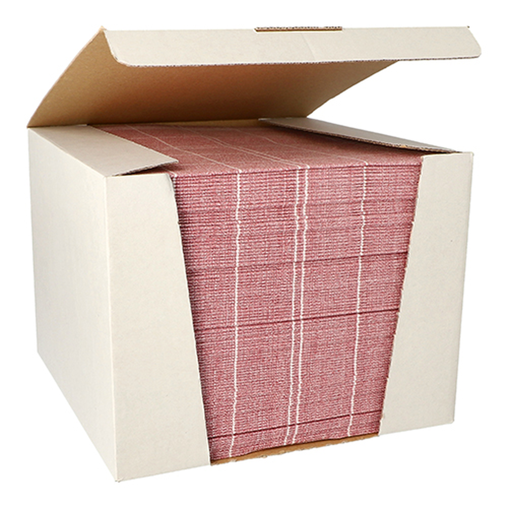 PAPSTAR Servietten ROYAL Collection 1/4-Falz 40 cm x 40 cm bordeaux Kitch