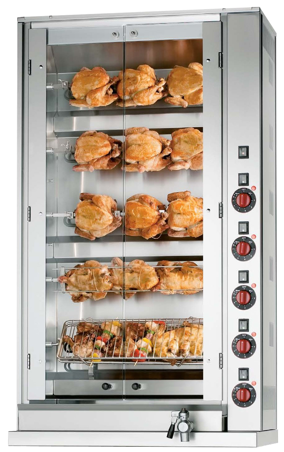Neumärker Hähnchengrill E-15P-S5