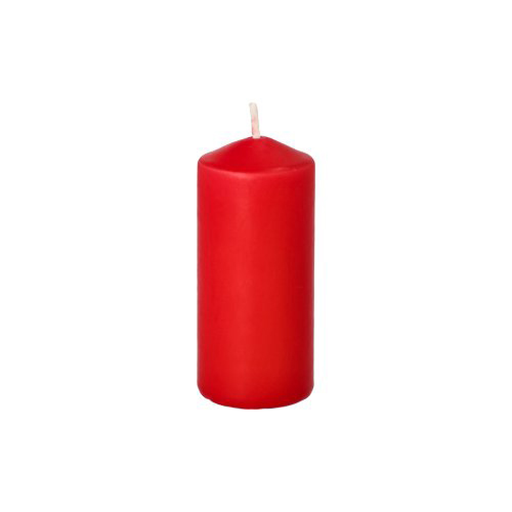 Papstar Stumpenkerzen Ø 40 mm · 90 mm rot