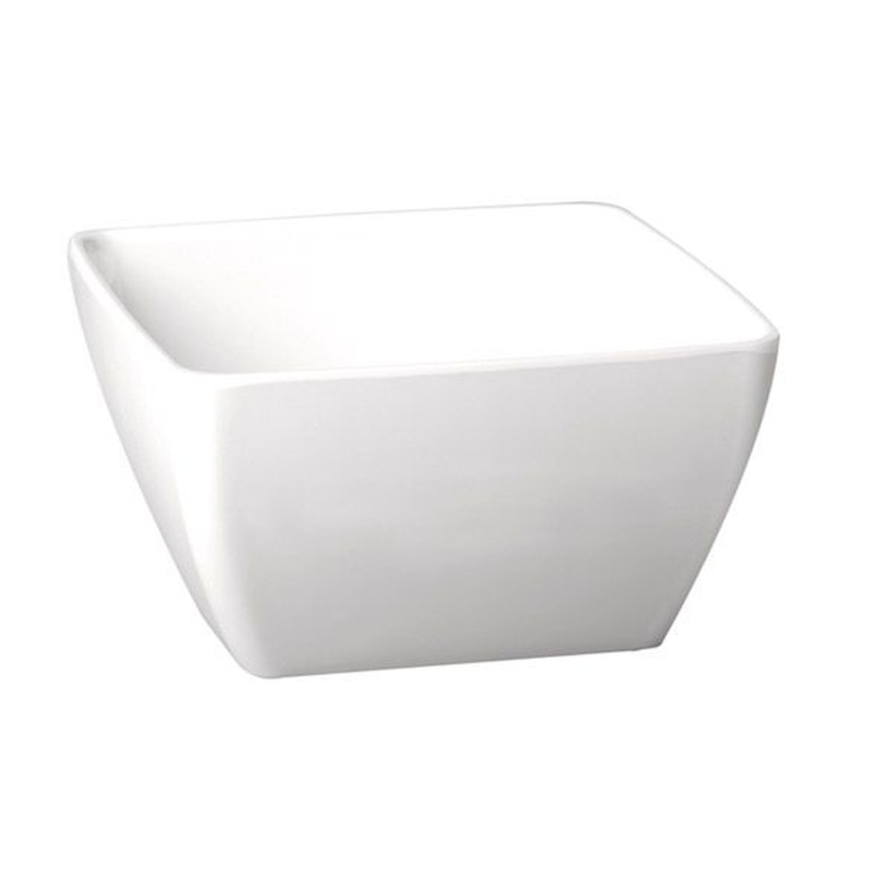 APS Schale -PURE- 25 x 25 cm, H: 12 cm , Melamin, weiß, 3,8 Liter