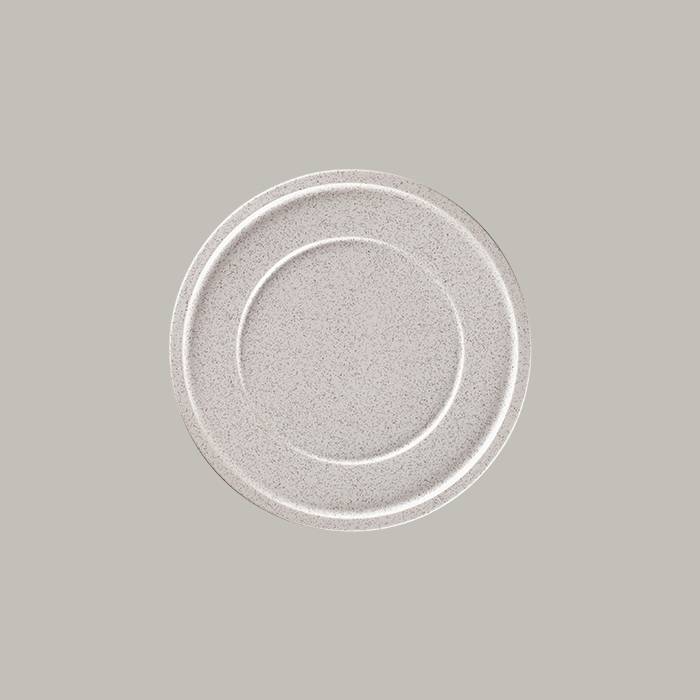 RAK Teller flach mit Rand - clay  Serie: Ease Ø 27.6 cm / Ht. 2.4 cm
