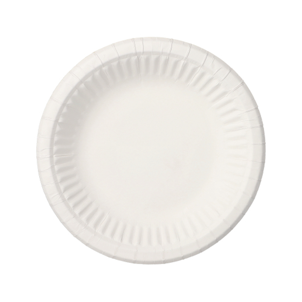Papstar Schalen, Pappe "pure" rund Ø 19 cm · 3 cm weiss