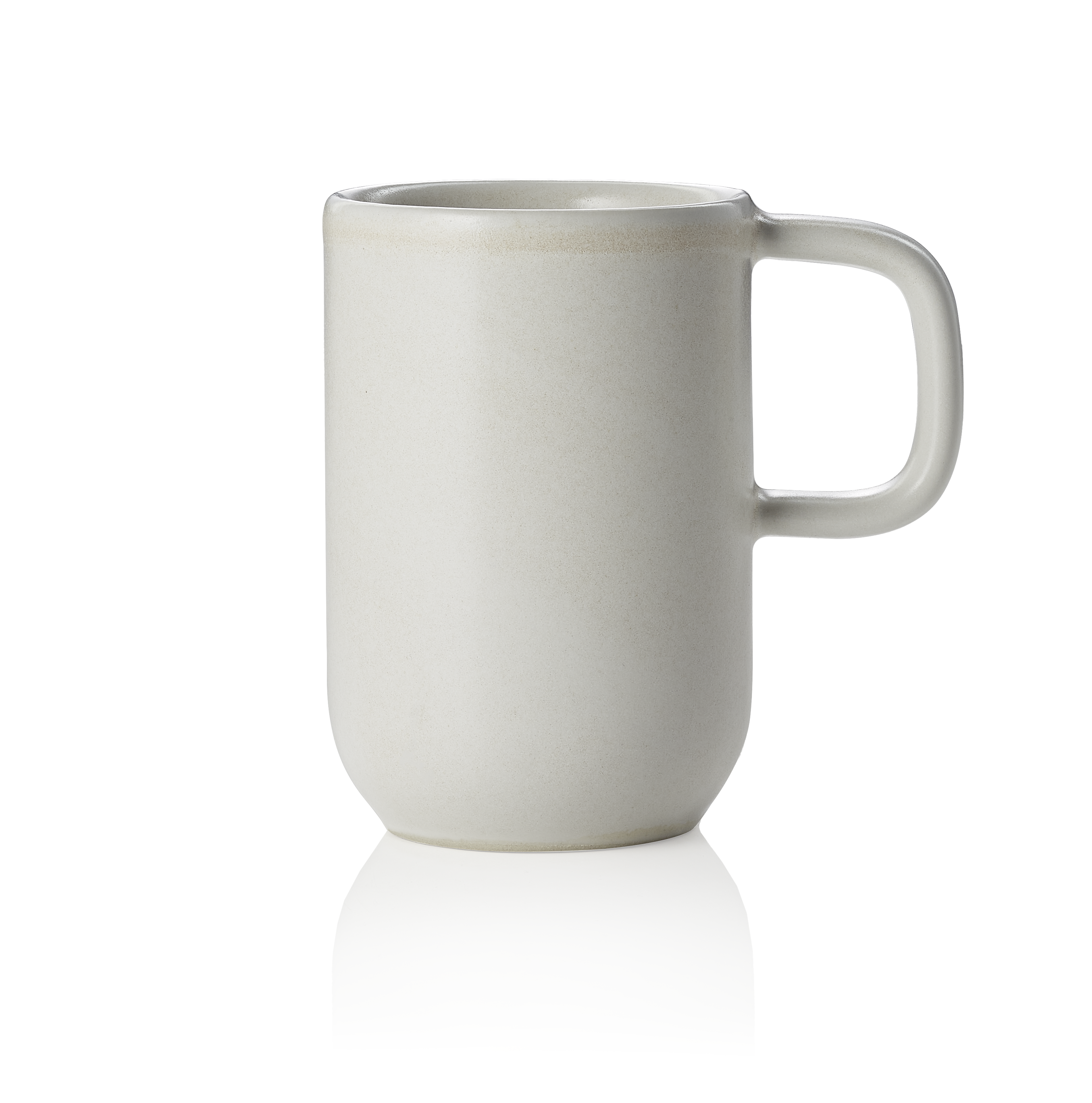 WAS Becher Set ROCKZZERO, 370 ml, Set á 6 Stück, light rock, Steinzeug