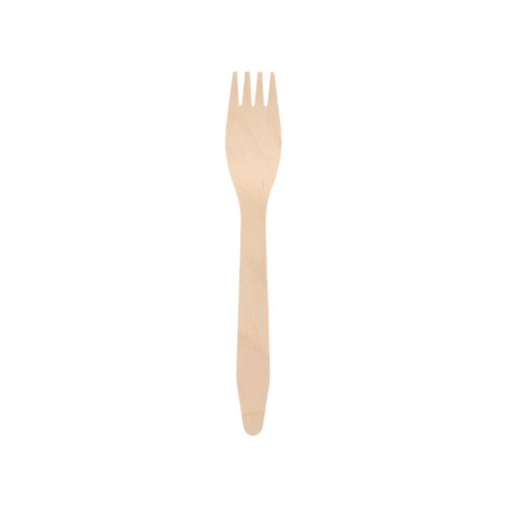Papstar Gabeln, Holz "pure" 16,5 cm