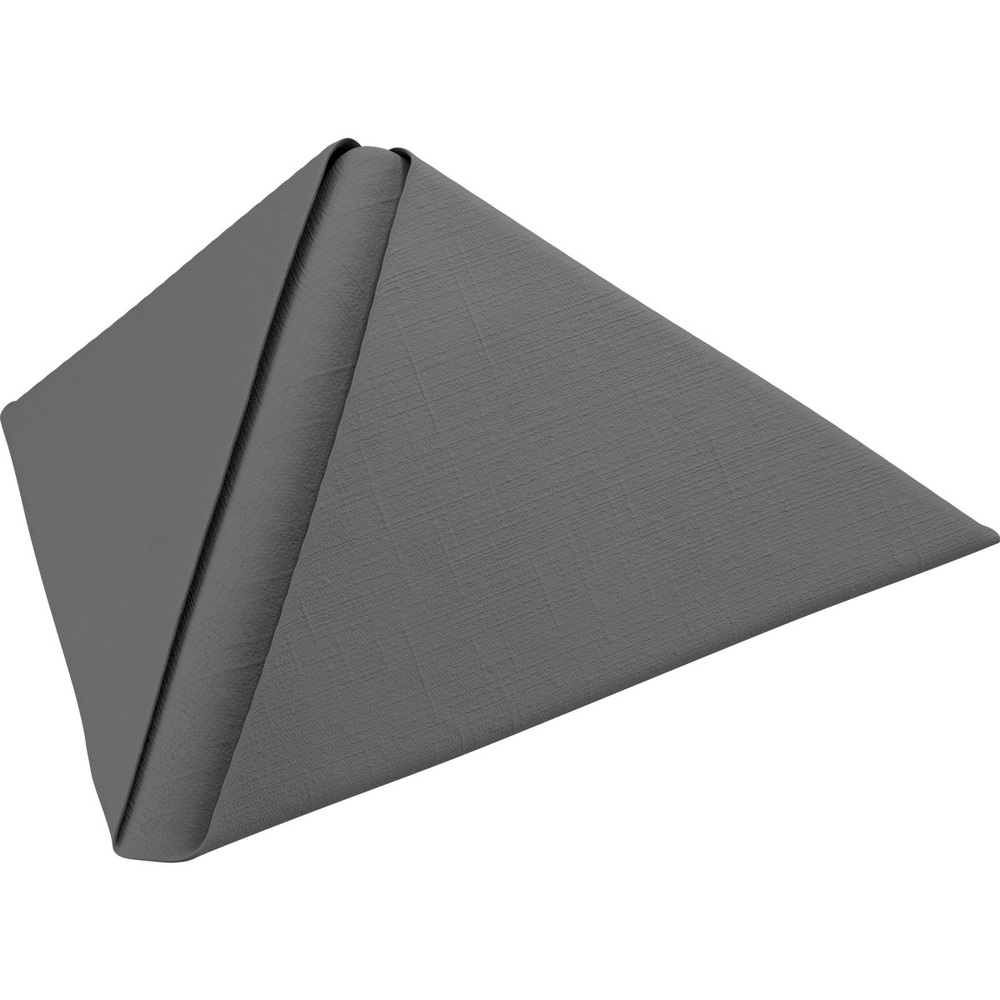 Duni Dunilin-Servietten 40 x 40 cm 1/4 Falz granite grey