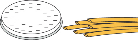 Neumärker Pasta-Scheibe Ø 50 mm Tagliolini für Nudelmachine PF15E