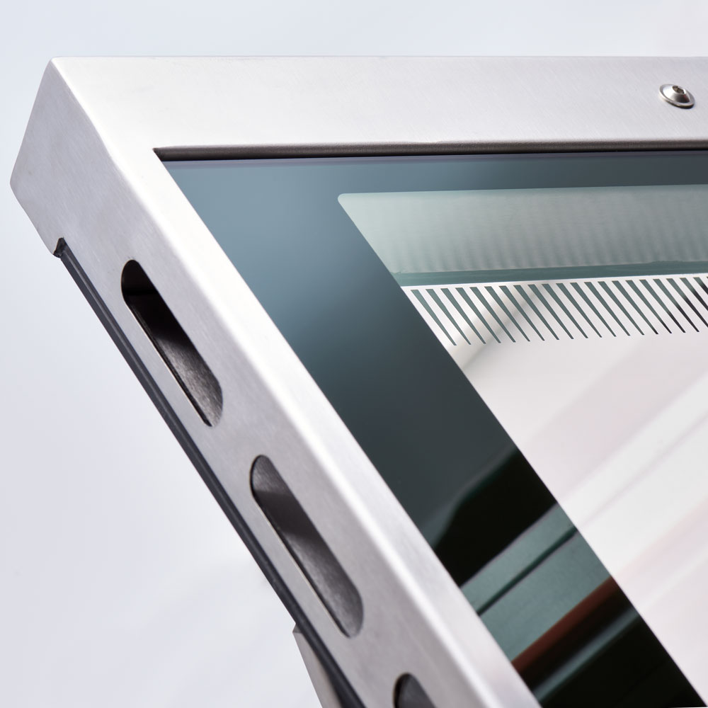 Stalgast Elektro-Herd mit 4 Kochplatten und statischem Backofen GN 2/1, Serie 70