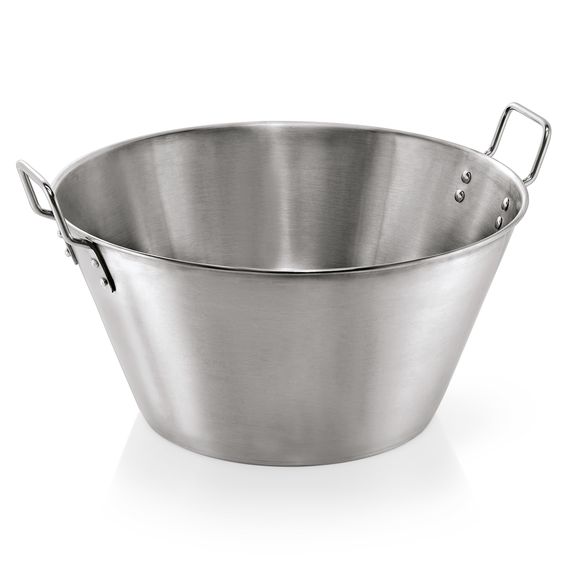 WAS Schüssel XL, Ø 50 cm, 30 ltr., Chromnickelstahl