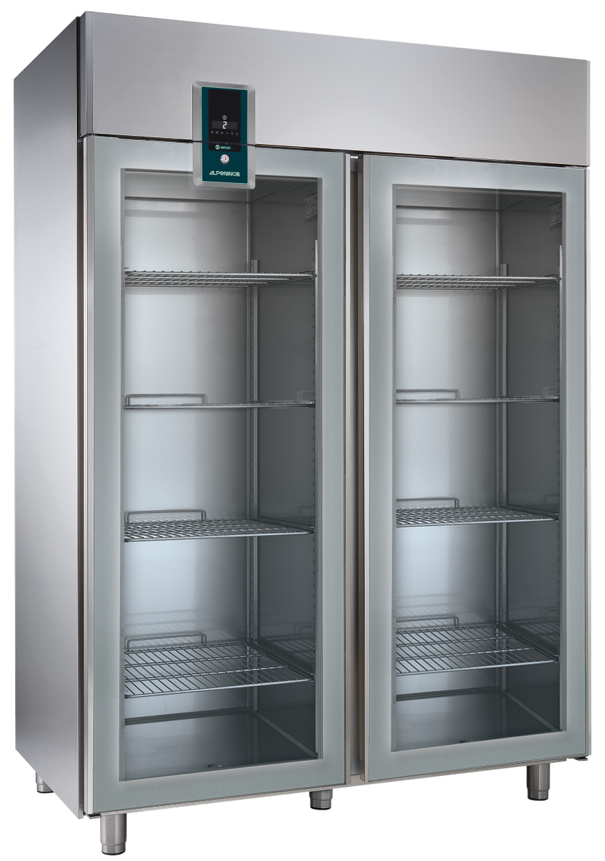 Nordcap Umluft-Gewerbekühlschrank KU 1402-G-Z Premium