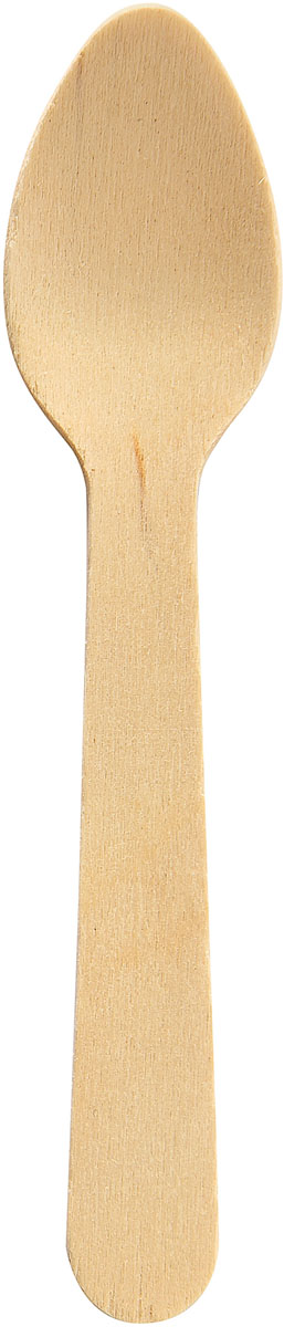 Duni Kaffeelöffel 110mm, Holz ungewachst 110 mm