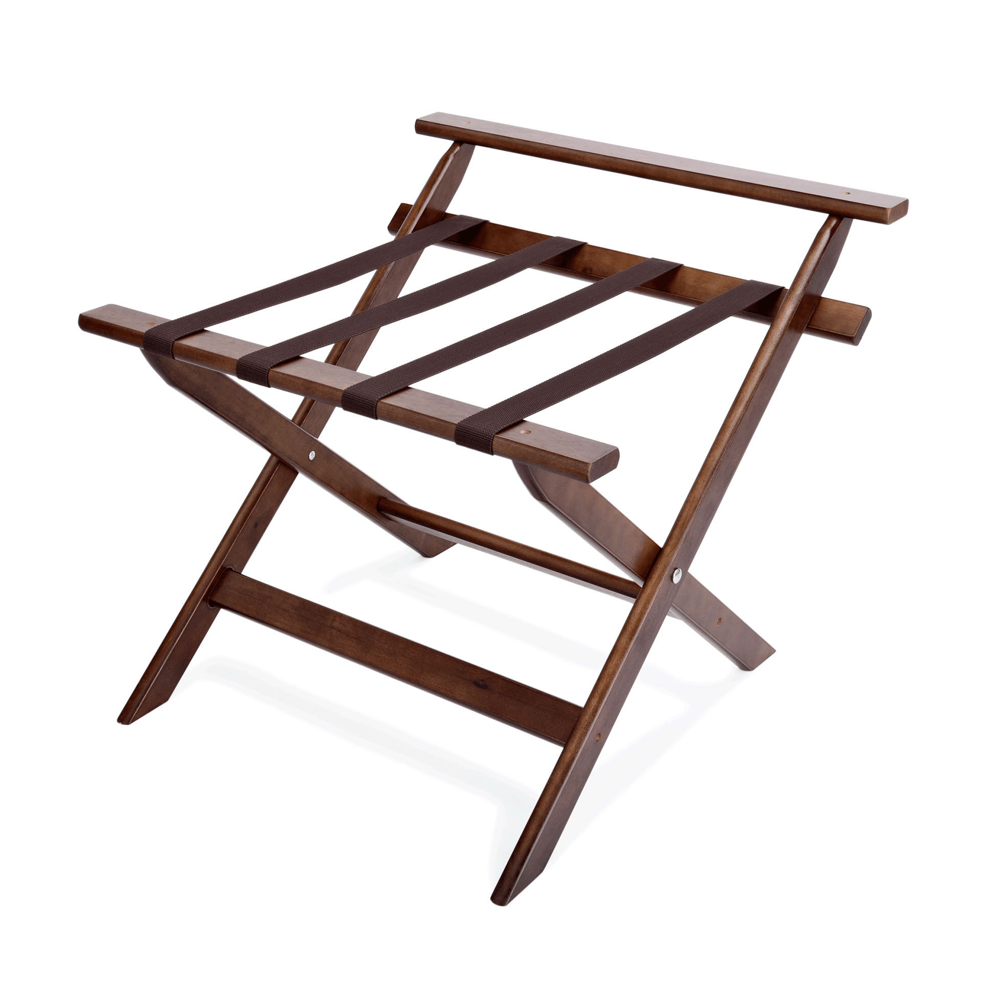 WAS Gepäckablage mit Wandschutz, 60 x 55 x 44 cm, Holz/Nylon
