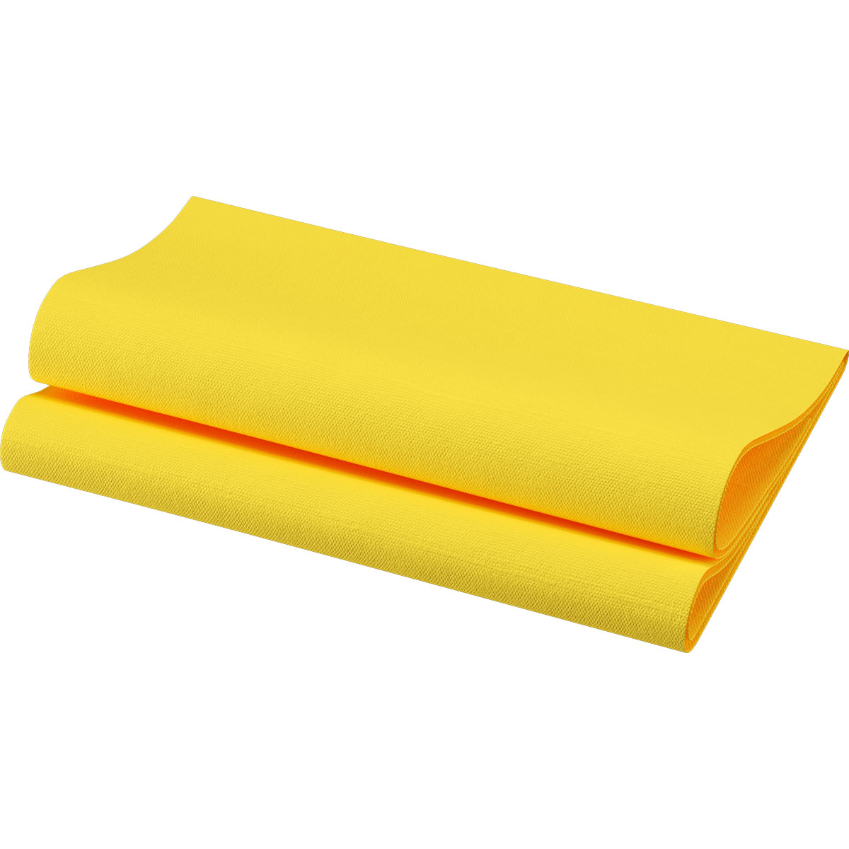 Duni Bio-Dunisoft-Servietten 40 x 40 cm 1/4 Falz gelb