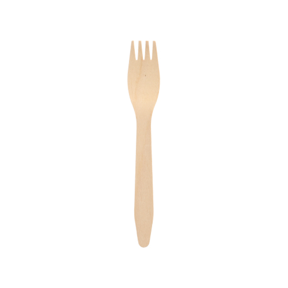 Papstar Gabeln, Holz "pure" 16 cm