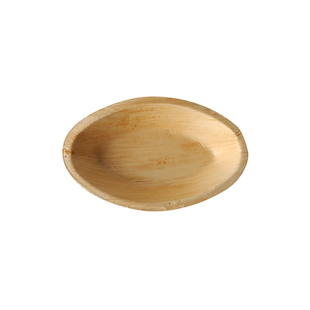 Papstar Teller, Palmblatt "pure" oval 18 cm x 11,5 cm x 3 cm
