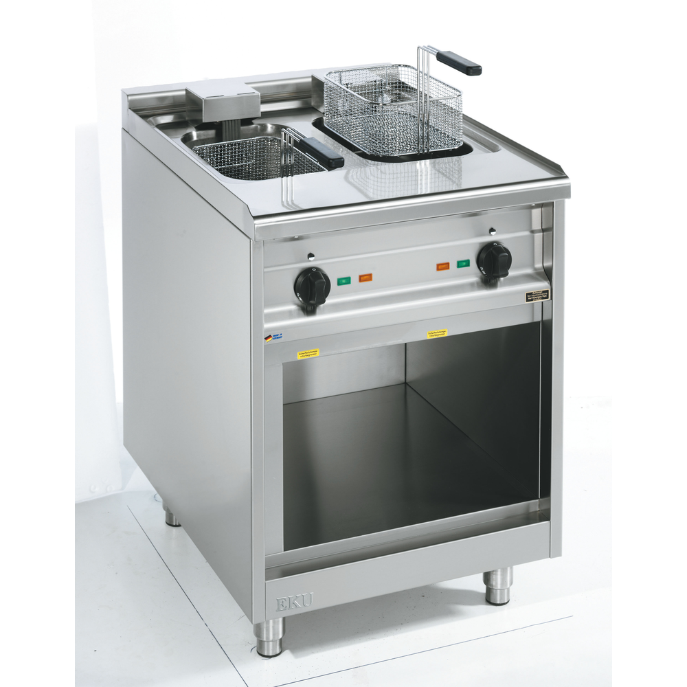 EKU Elektro-Doppelfritteuse 850-FRE-60-200