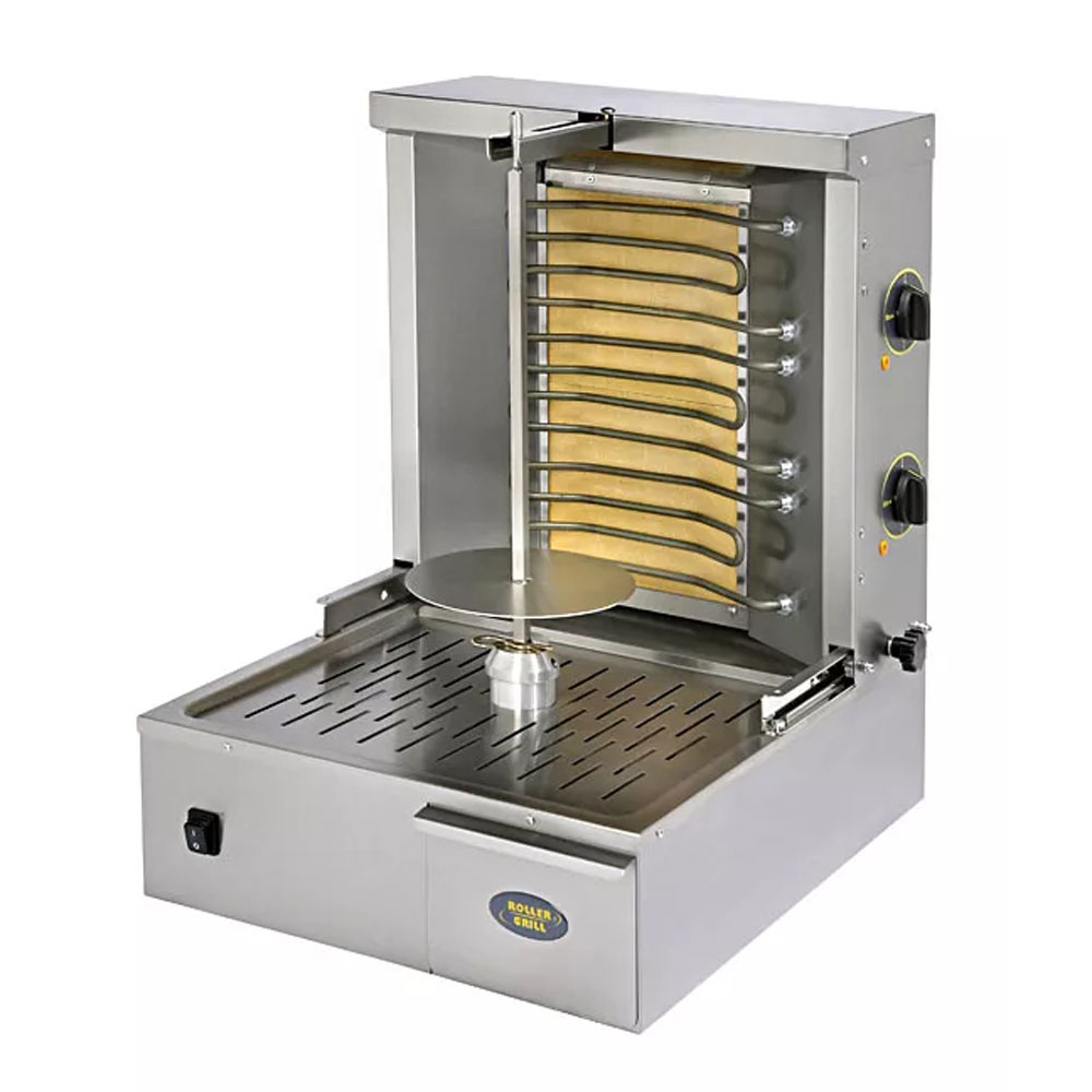 Stalgast ROLLER GRILL Elektro-Gyrosgrill, Kapazität 15 kg, Abmessung 580 x 660 x