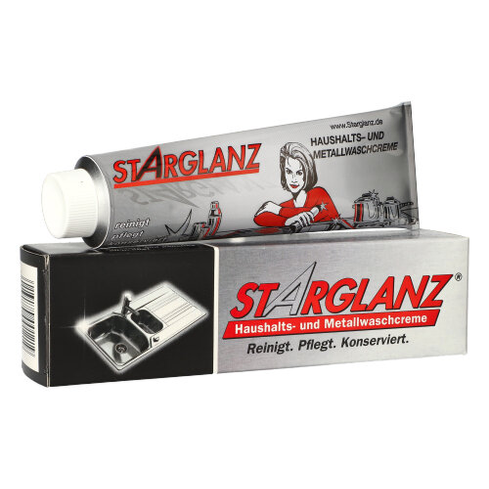 Papstar "Starglanz" Oberflächenpolitur und Metallwaschcreme 150 ml