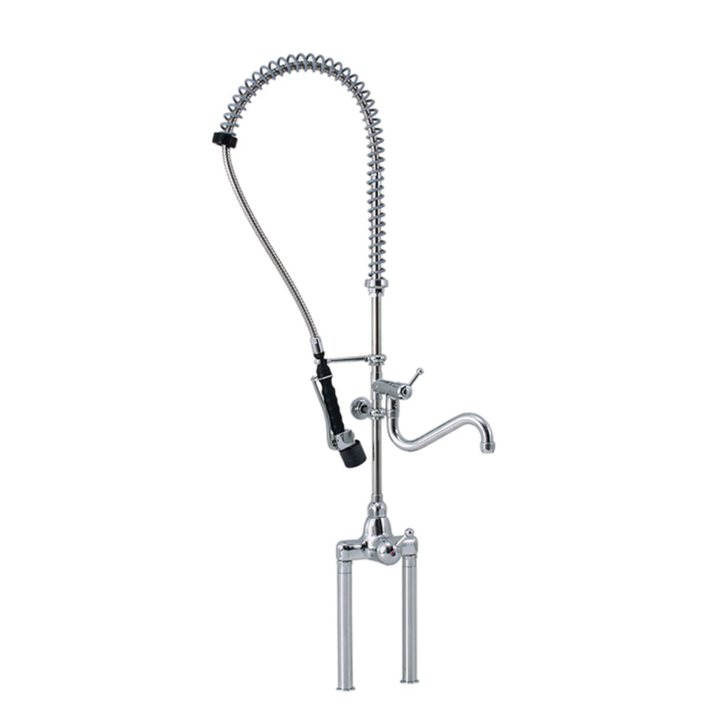 KBS PREMIUM Hebel-Geschirrwaschbrause mit Schwenkhahn und LOW-Flow Brause