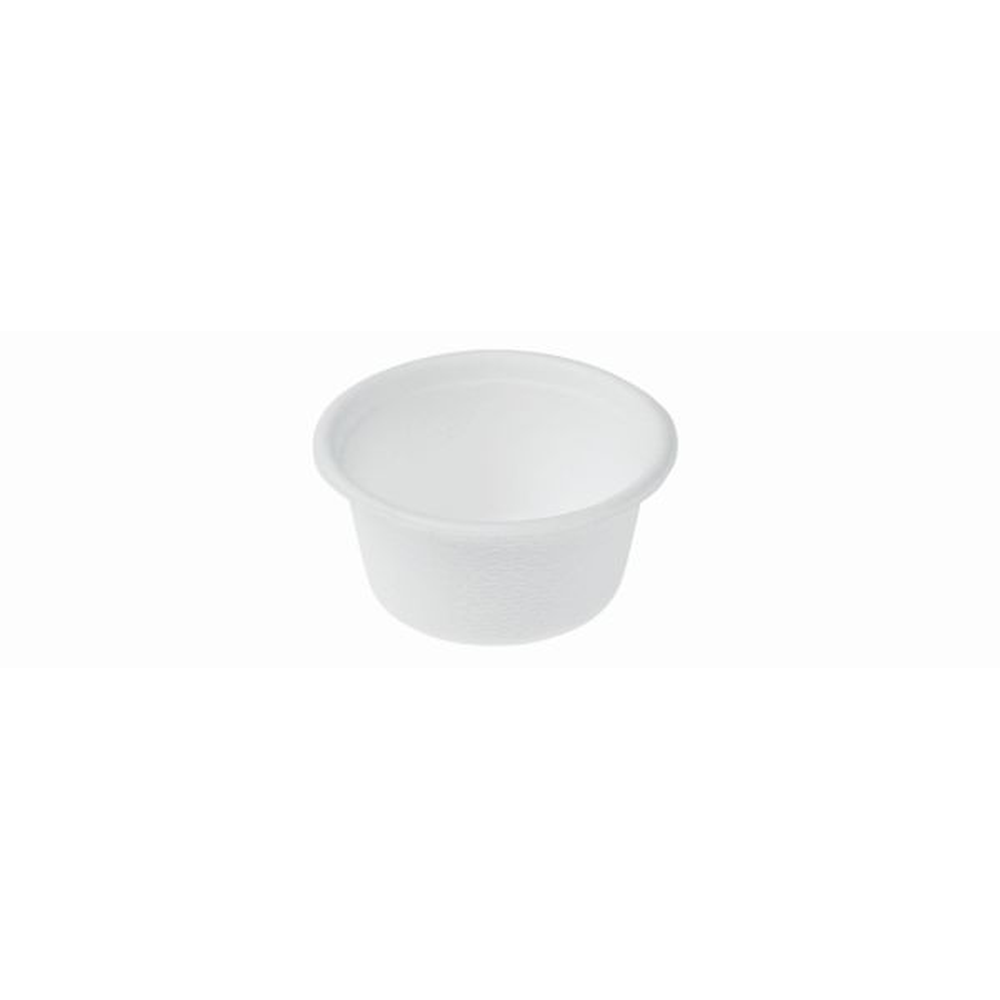 Pacovis Dipschälchen Zuckerrohr rund, 60ml, 2oz