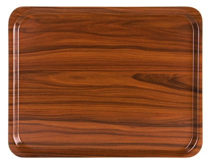 Contacto Tablett 46 x 36 cm Dekor: Nussbaum