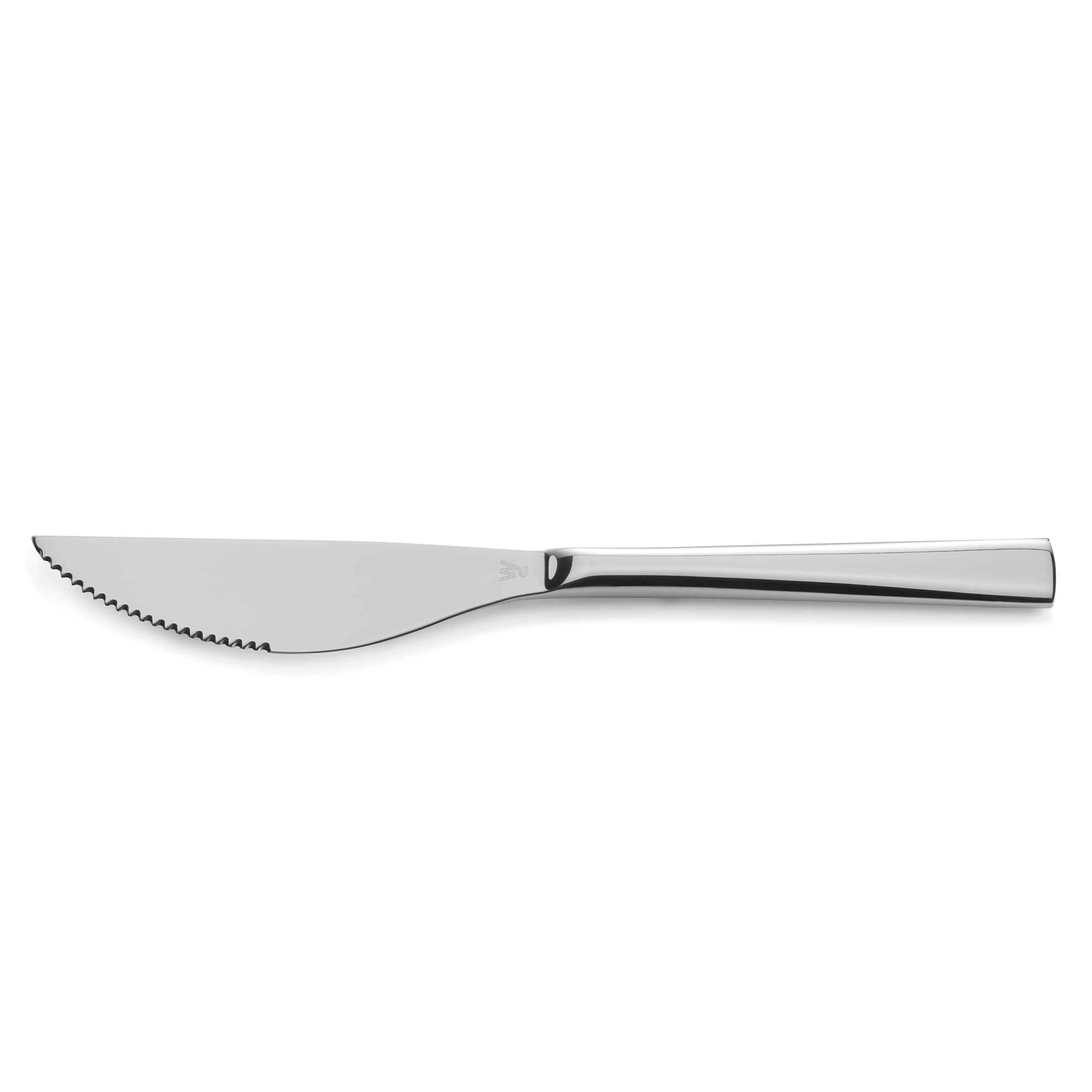 WAS Steakmesser Set, 23 cm, Set á 6 Stück, Chromstahl 13/0