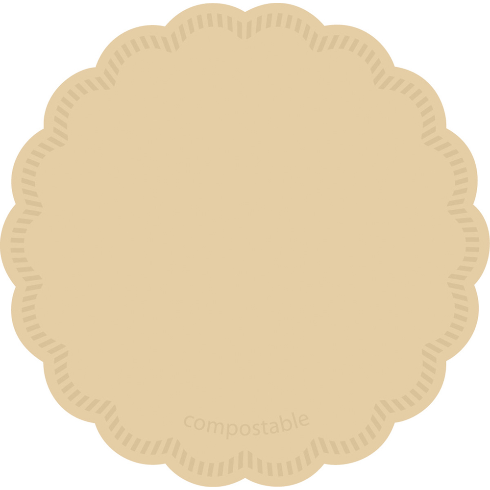 Mank Deckchen Basic sand (No. 25) 90 mm