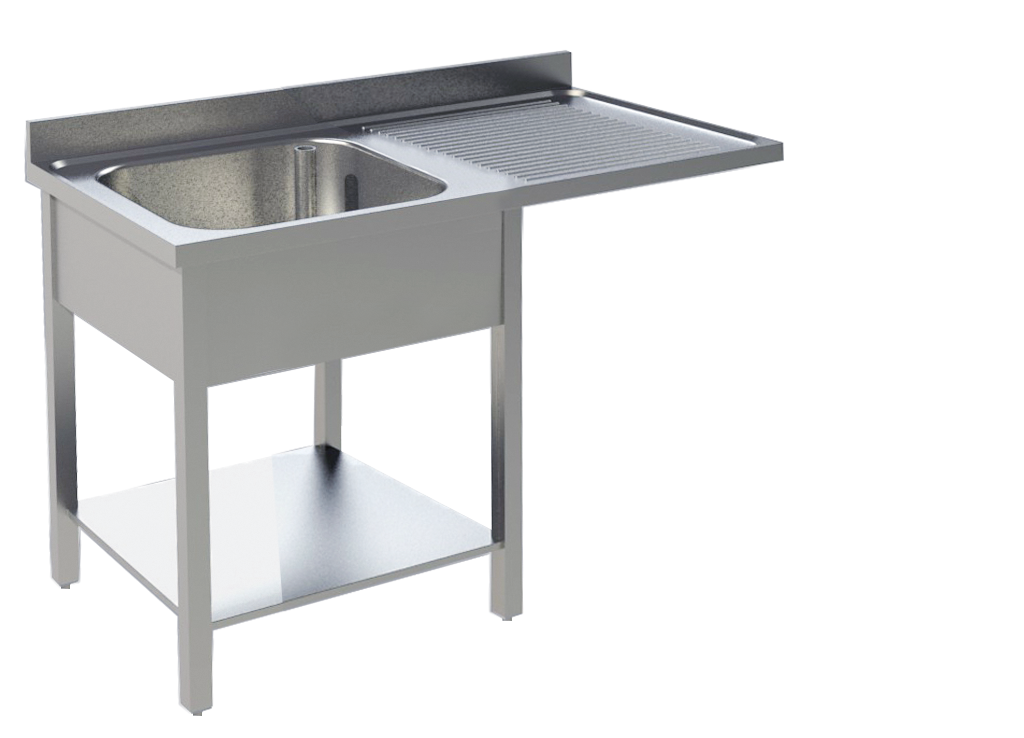 KBS Spülcenter 1 Becken links Breite 140cm