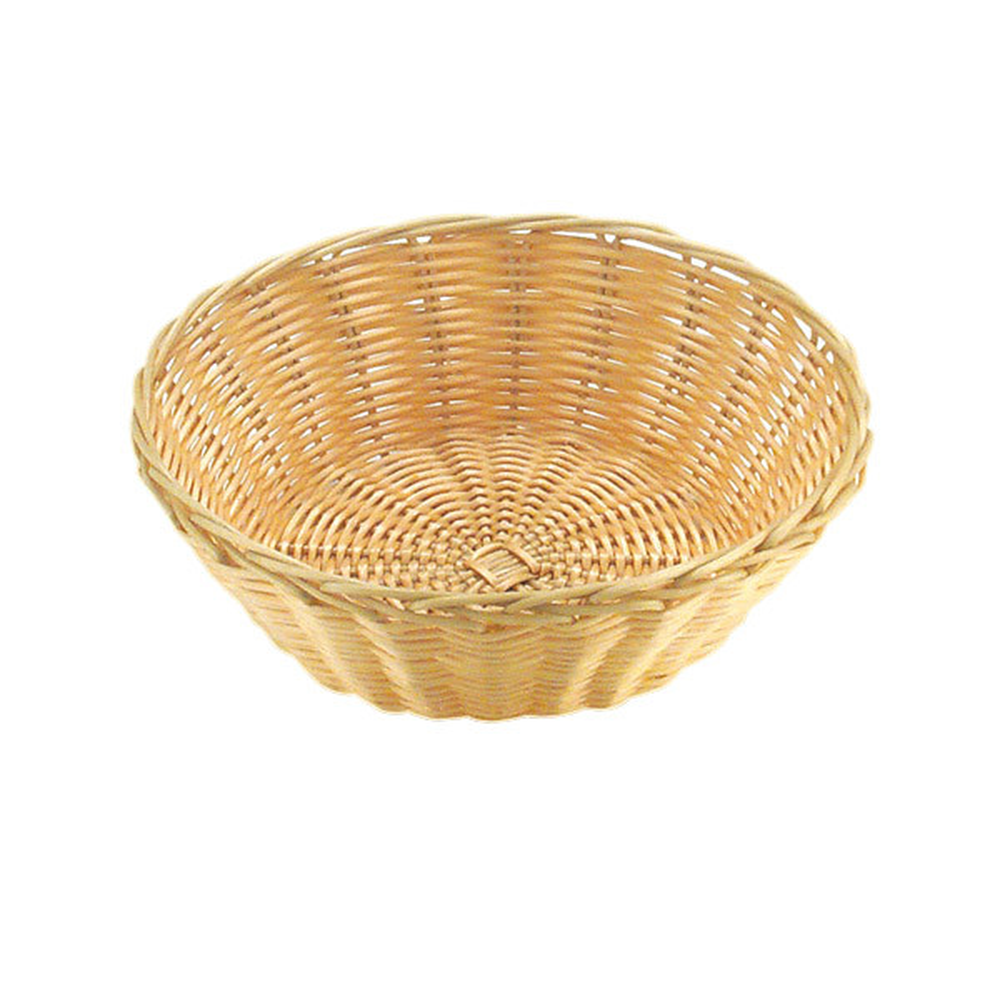 APS Brot- und Obstkorb, rund Ø 25 cm, H: 7 cm , Polypropylen, beige