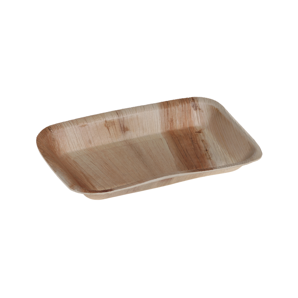 Pacovis Teller Palmblatt, 240x160x25mm