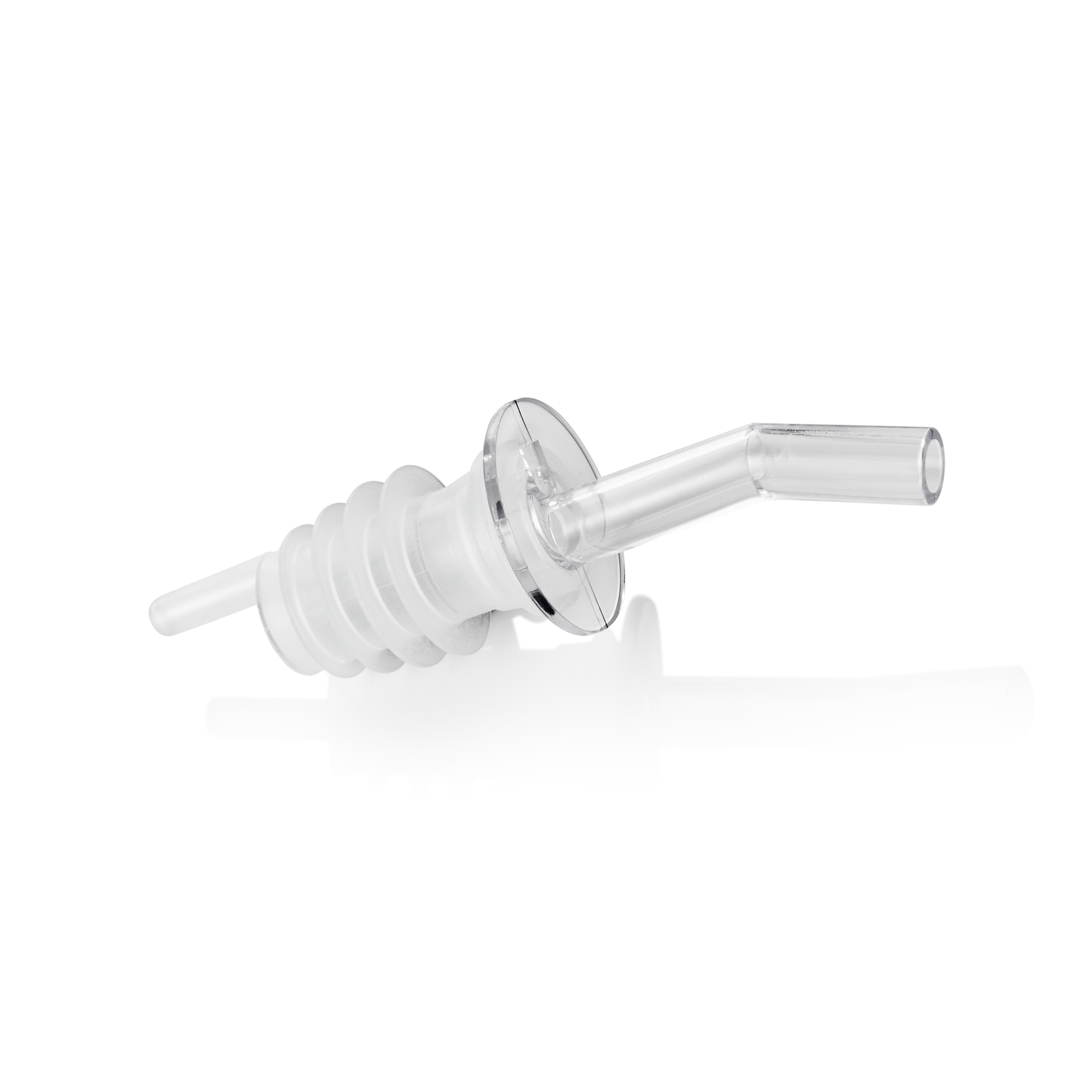 WAS Ausgießer Set, 10 cm, transparent, Set á 12 Stück, Plastic