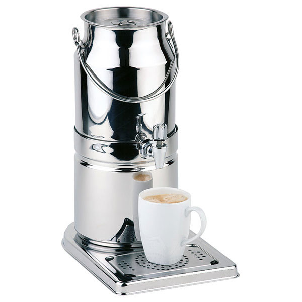 APS Milchkanne -TOP FRESH- 21 x 32 cm, H: 39 cm , 18/8 Edelstahl