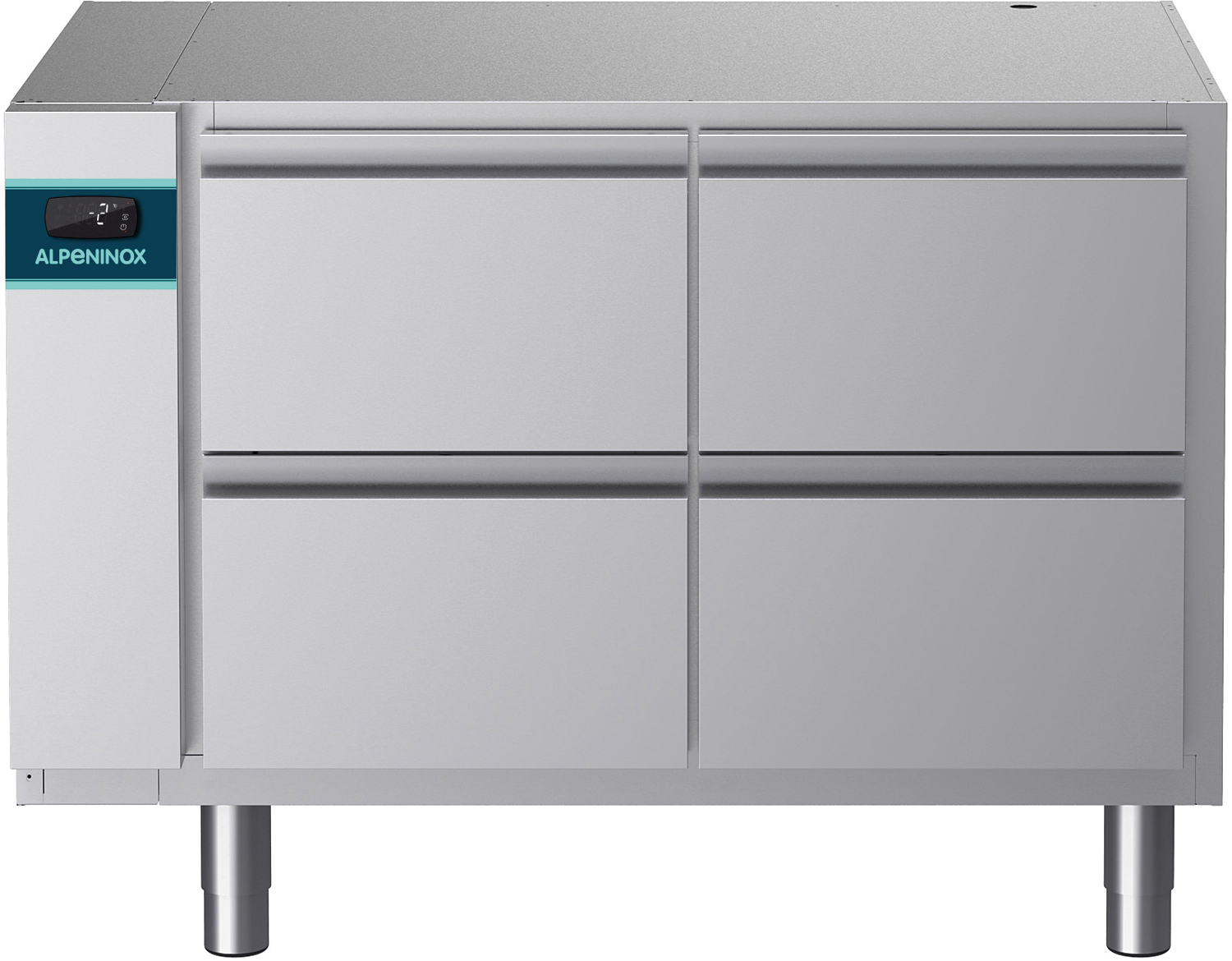 Nordcap Kühltisch, 2 Abteile CLO 700 2-7031