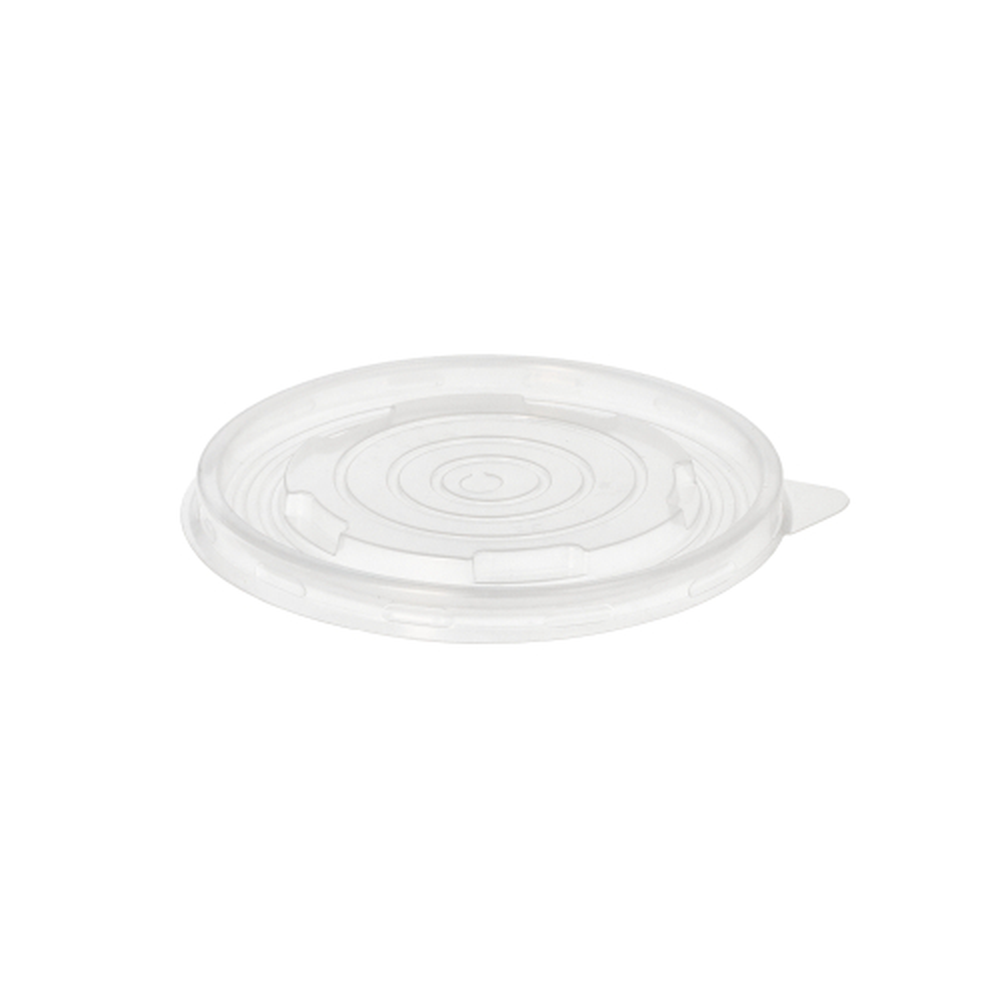 Papstar Deckel für Suppenbecher, PP "To Go" rund Ø 11 cm transparent
