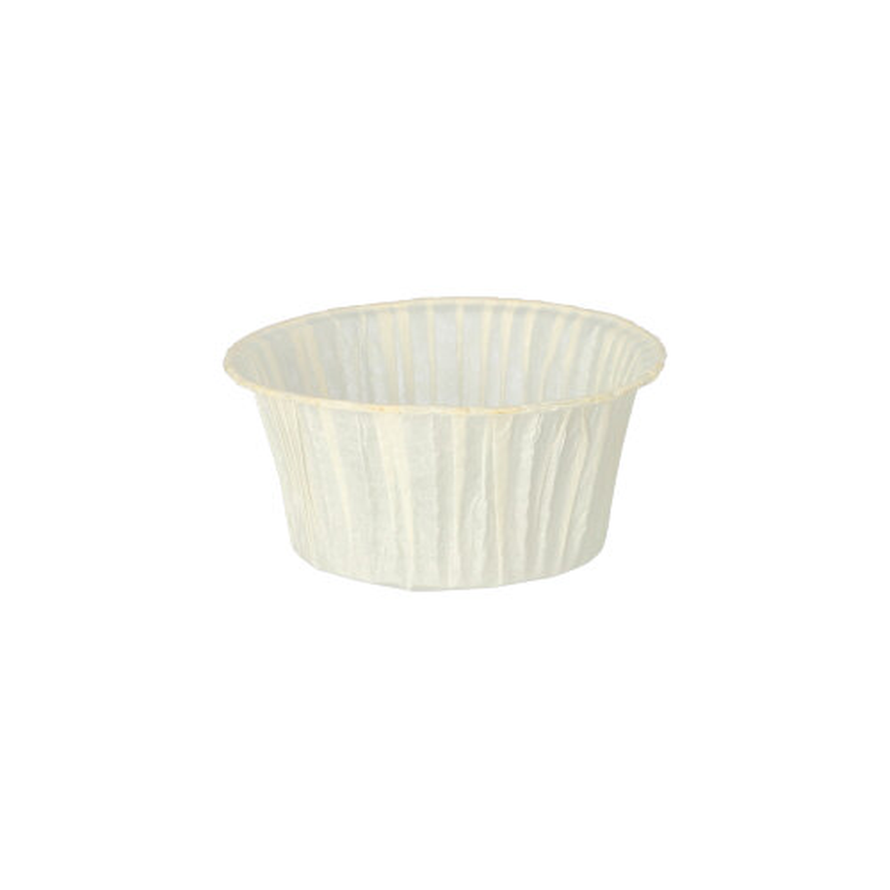 Papstar Muffins-Backförmchen Ø 5 cm · 3,5 cm weiss