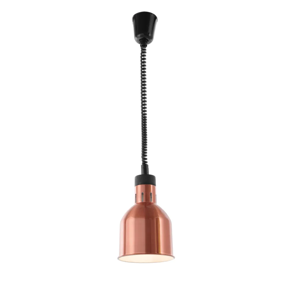 KBS Infrarot Heizlampe Kupfer eloxiert inkl. Leuchtmittel