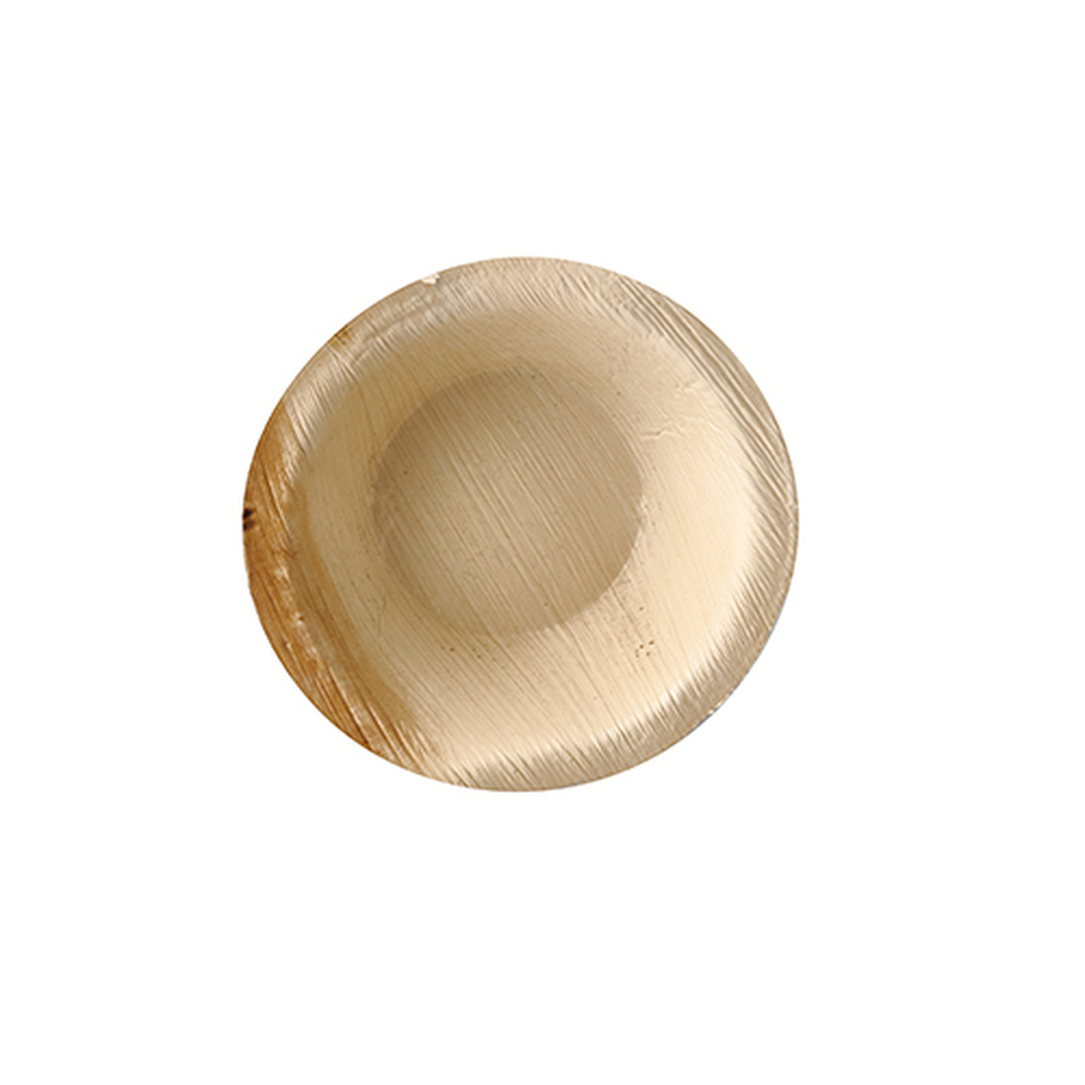 Papstar Schalen, Palmblatt "pure" rund 100 ml Ø 10 cm · 3 cm