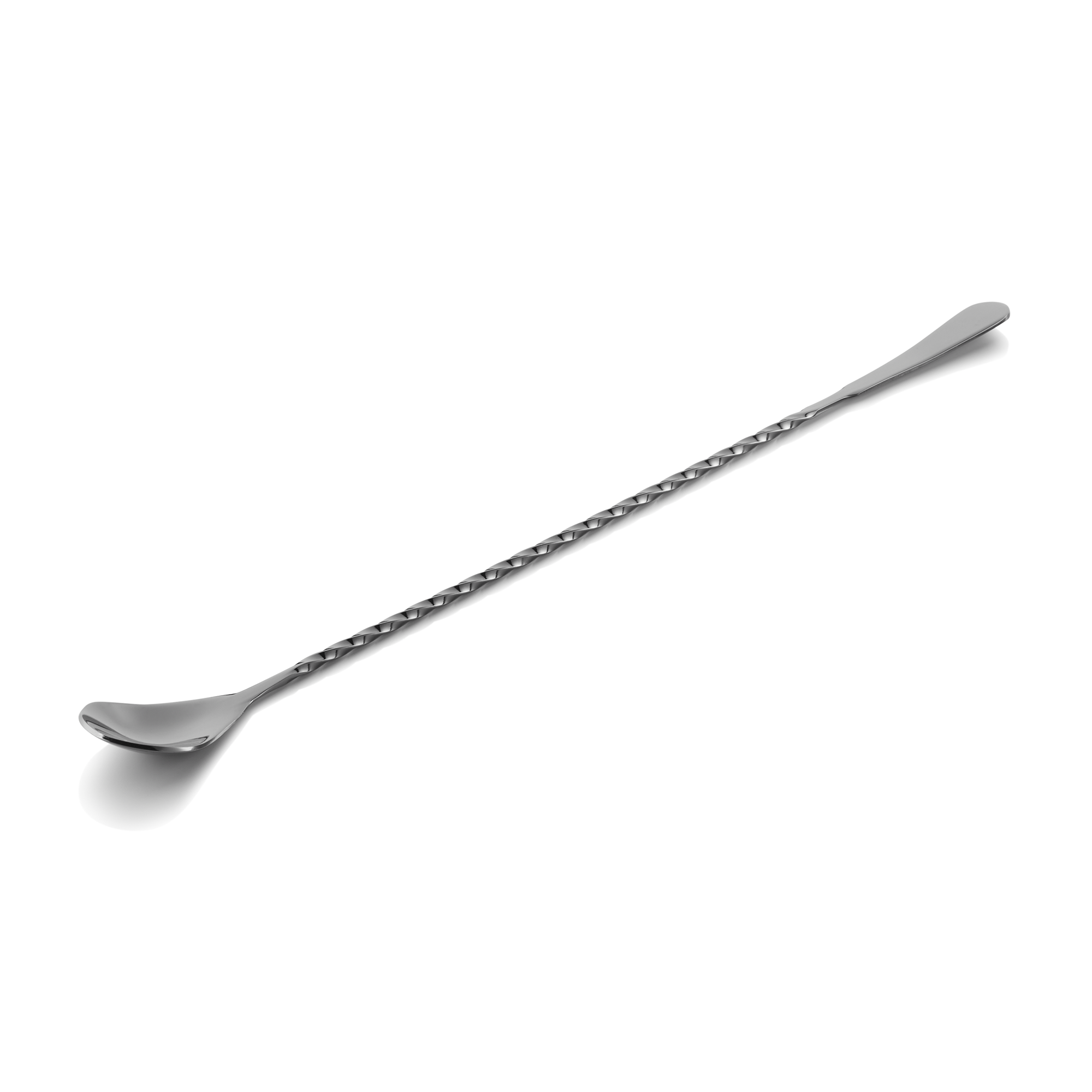 WAS Barlöffel Japanese Style NOCTURN, 33,5 cm, gun metal, Chromnickelstahl 18/8