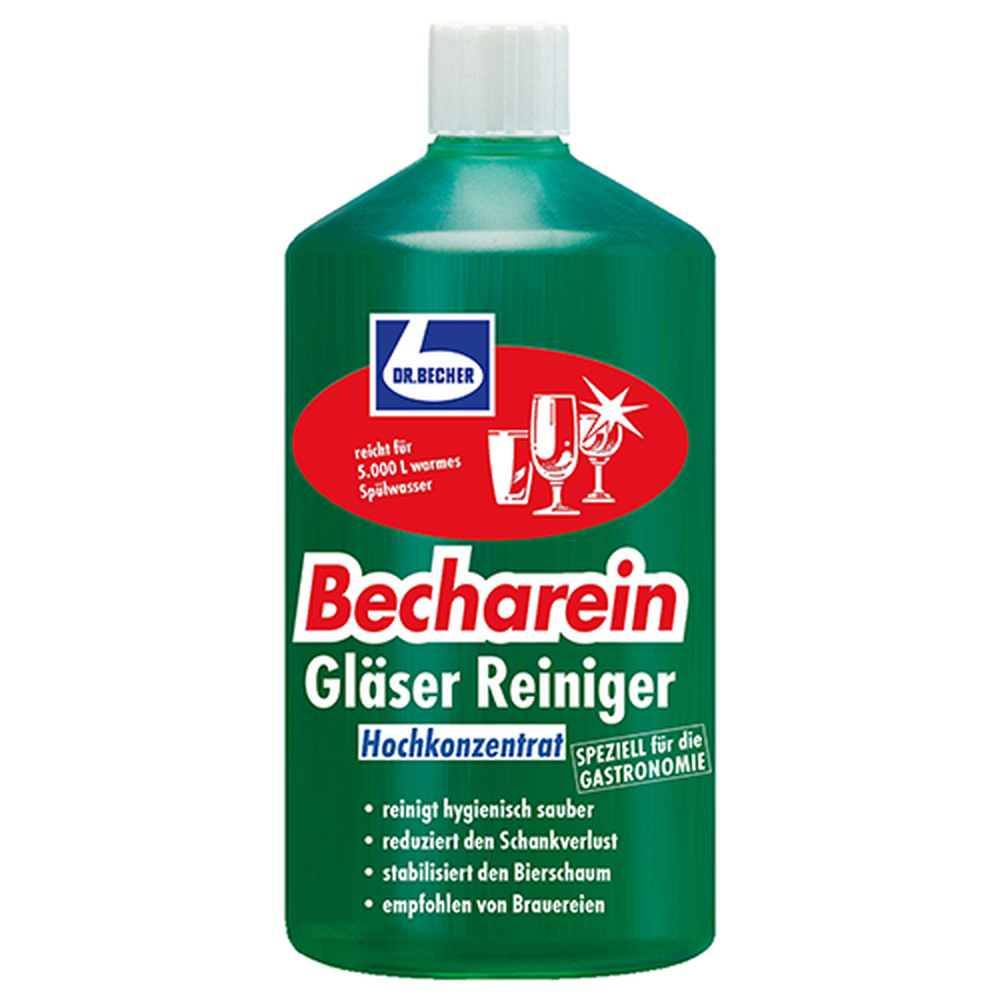 Papstar "Dr. Becher" Becharein Gläser Reiniger 1 l flüssig