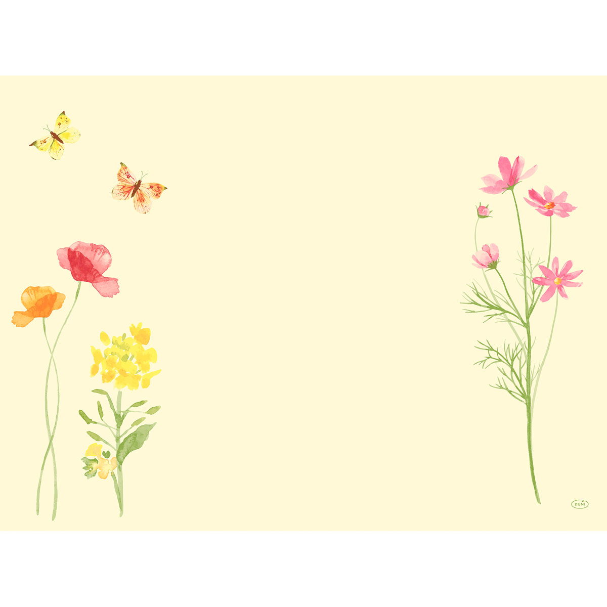Duni Motiv-Tischsets Dunicel 30 X 40 cm Poppy Field