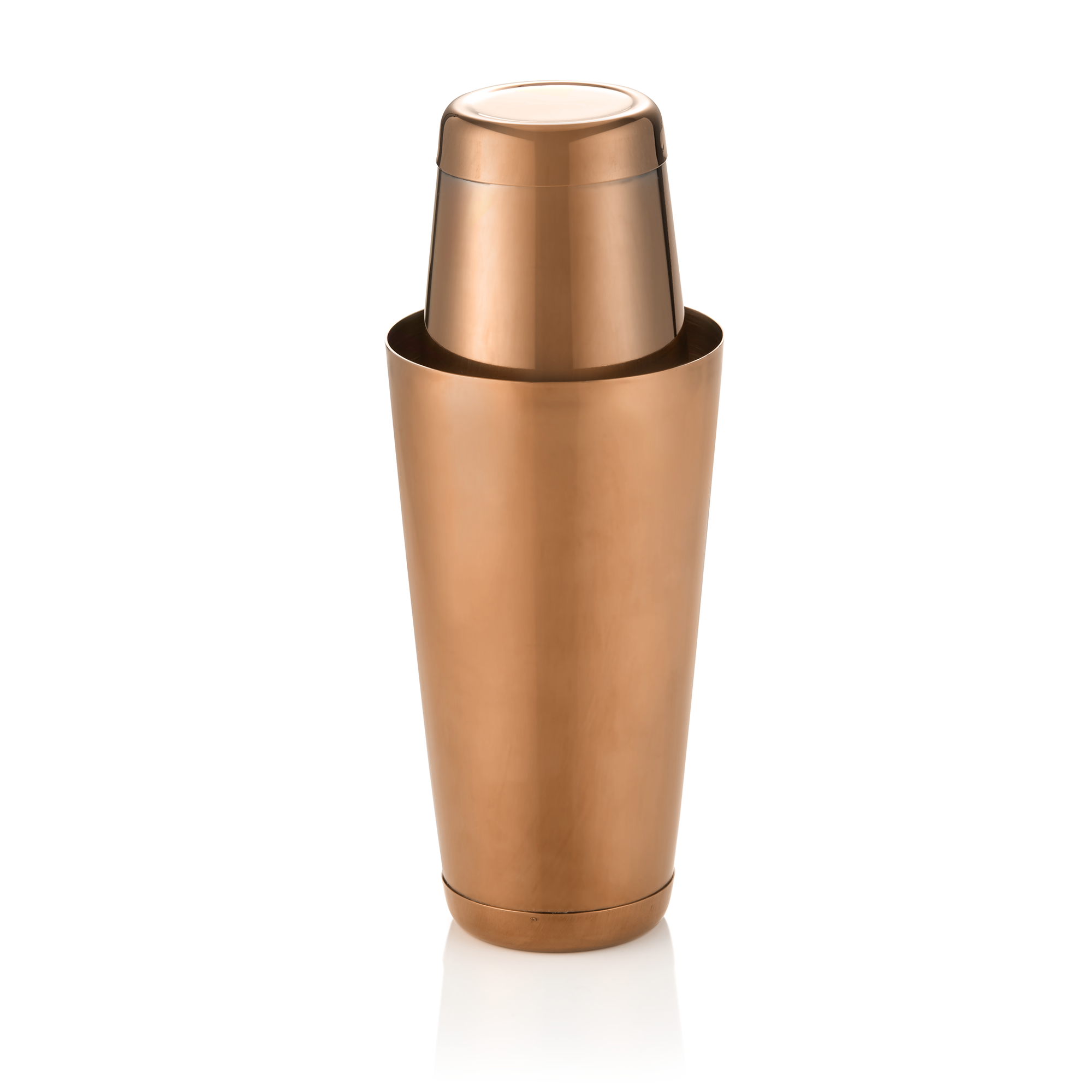 WAS Shaker Tin Tin, 0,4/0,75 ltr., Ø 8,5/9,5 cm, bronze, Chromnickelstahl, PVD-B