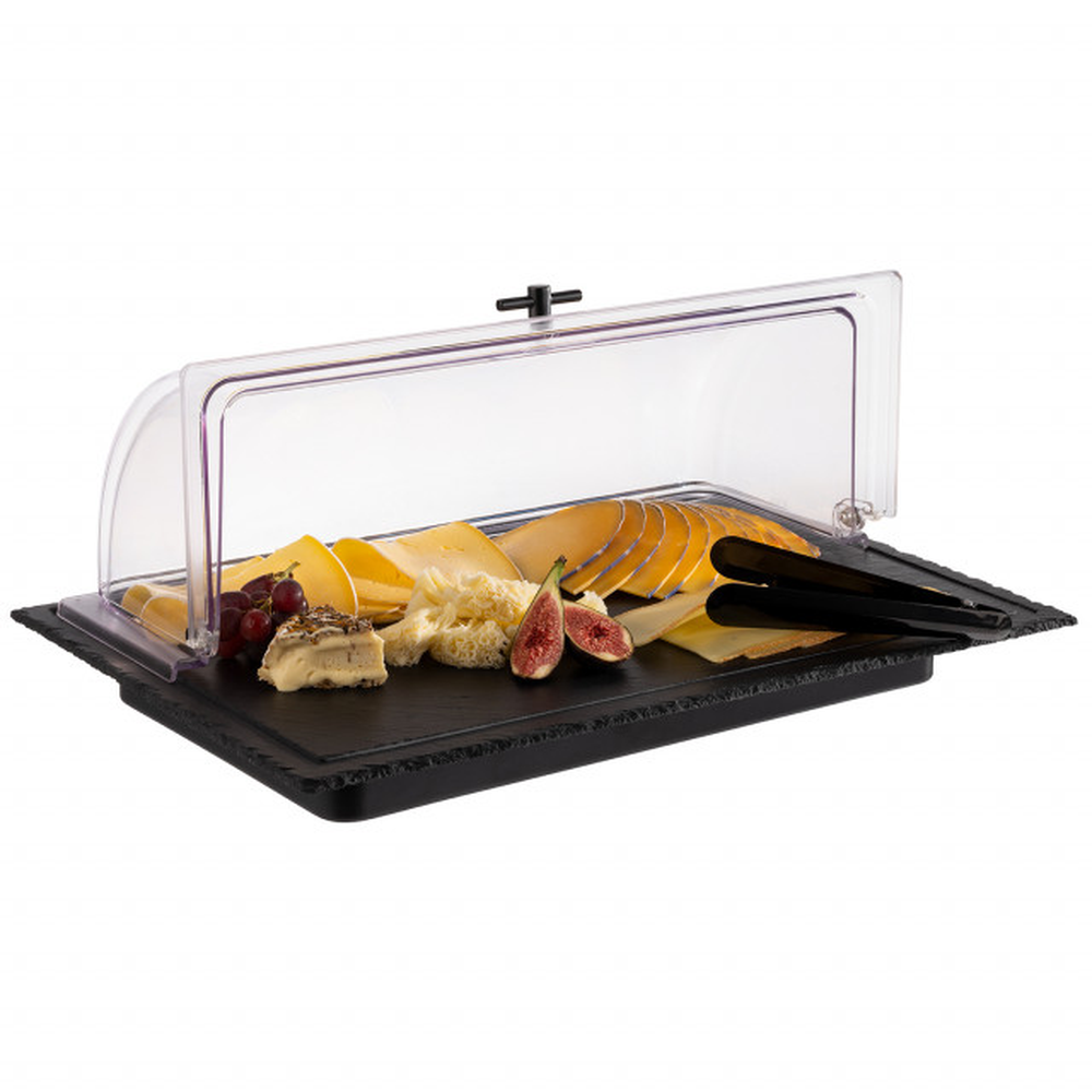APS Kühlbox -SLATE- 58 x 38 cm, H: 6,5 cm