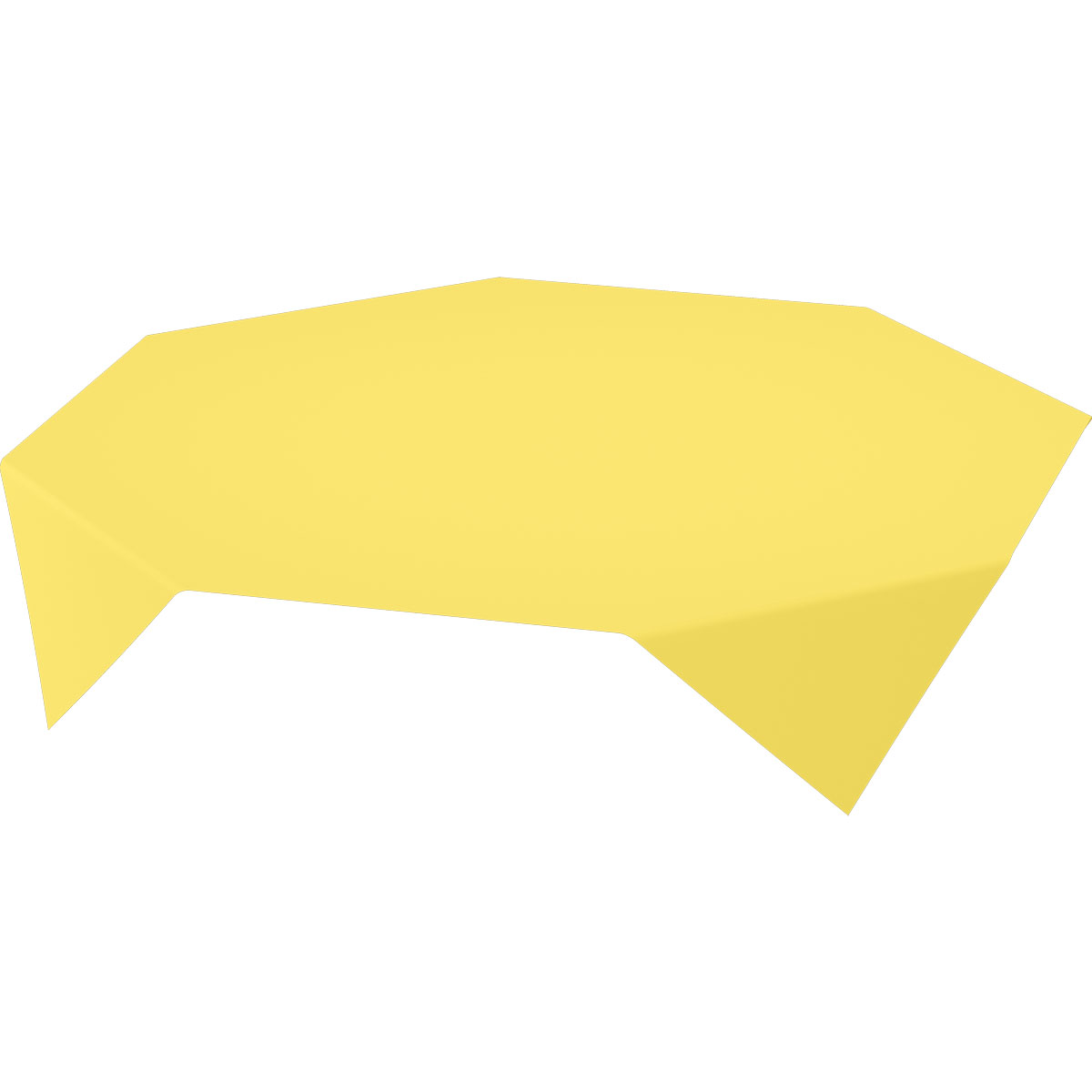 Duni Dunicel-Mitteldecken 84 x 84 cm gelb