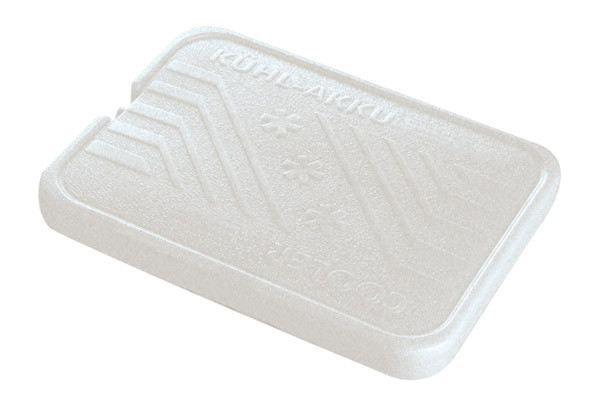 APS Kühlakku 25 x 19 cm, H: 2,5 cm , Polyethylen, weiß